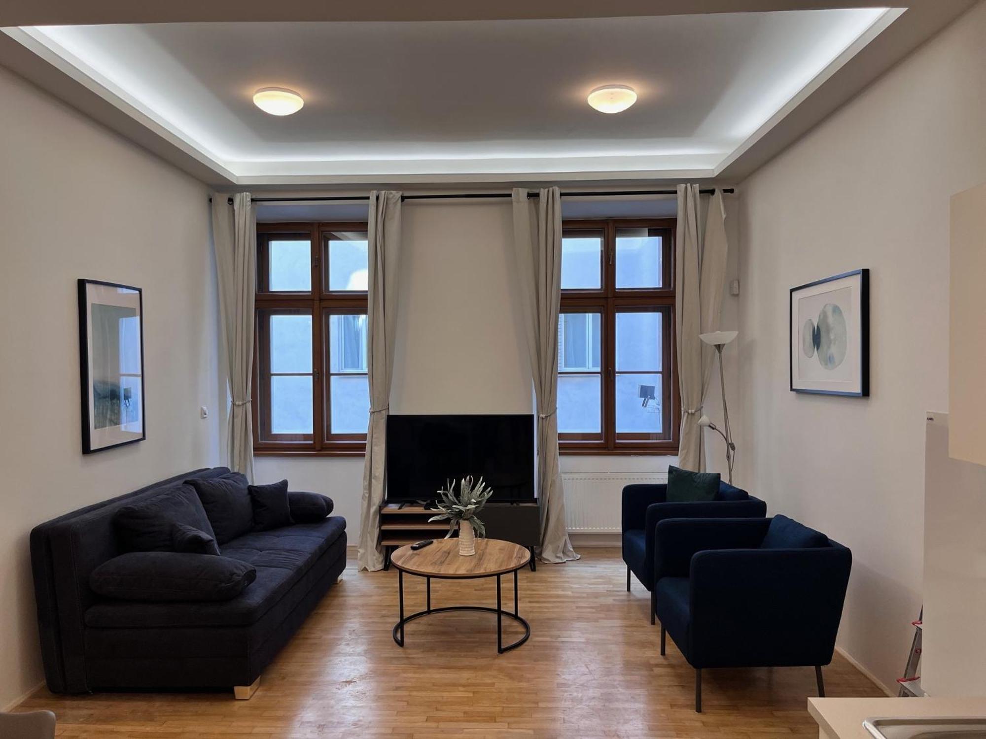 City Centre Apartment With Parking Prag Exterior foto