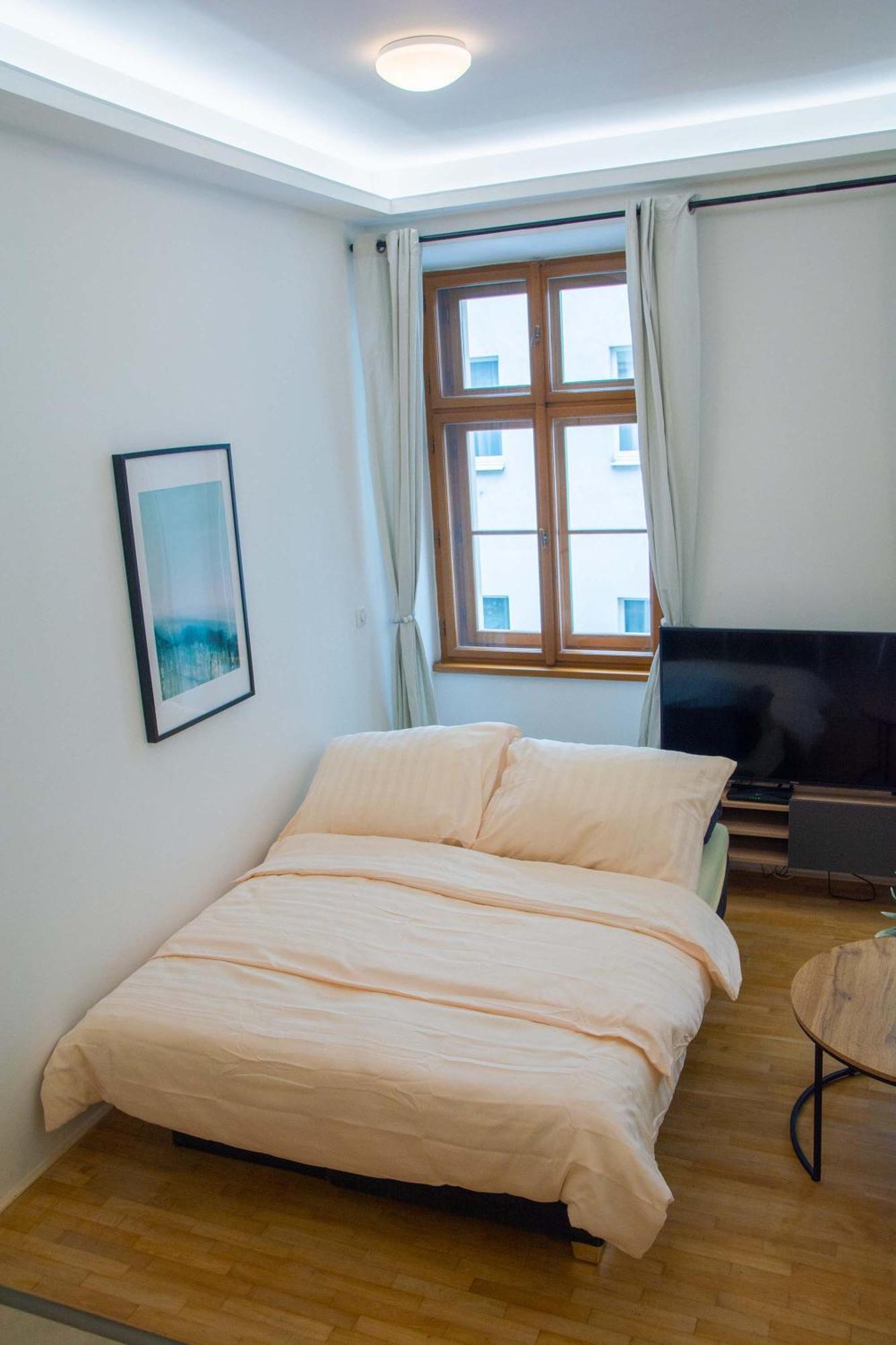 City Centre Apartment With Parking Prag Exterior foto