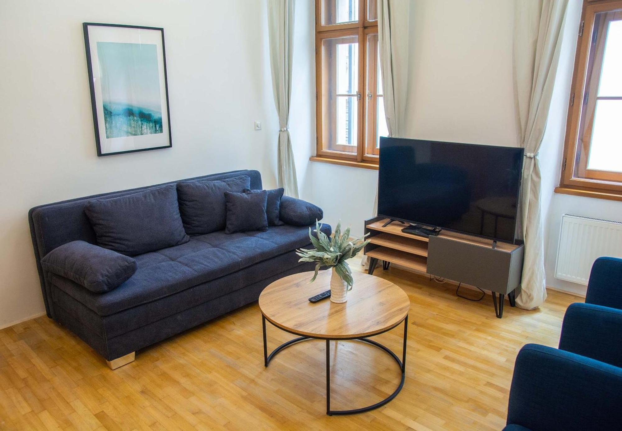 City Centre Apartment With Parking Prag Exterior foto